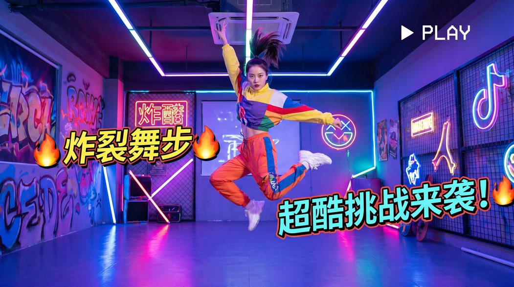 蘑菇视频社区美图-动感风格